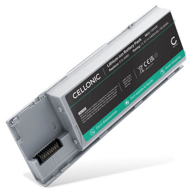 Batterie pour Dell Latitude D630, D620, D630 ATG, D630c, PP18L, RD300, RD301, PC764, PD685 11.1V 4400mAh de CELLONIC
