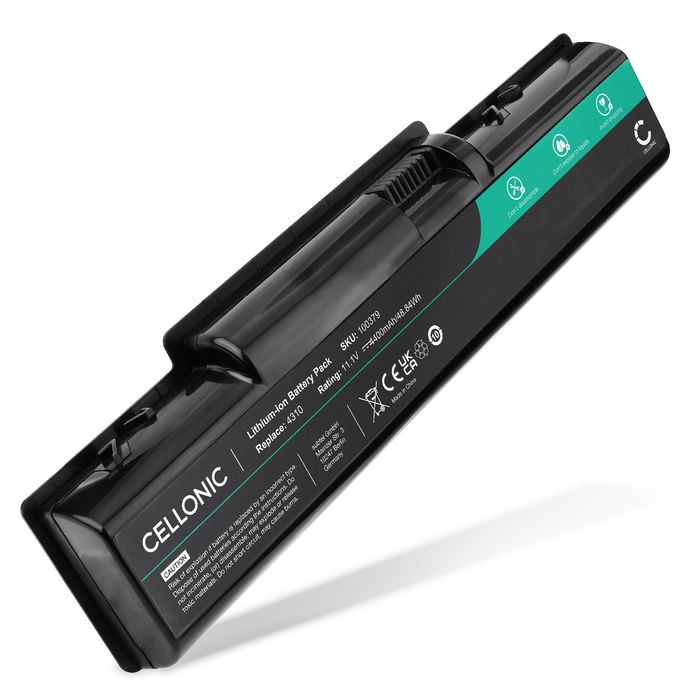 Battery for Acer Aspire 5735Z, 5738Z, 5738, 5738ZG, 5740G, 5738G, 5740, 5735, 5536 11.1V 4400mAh from CELLONIC