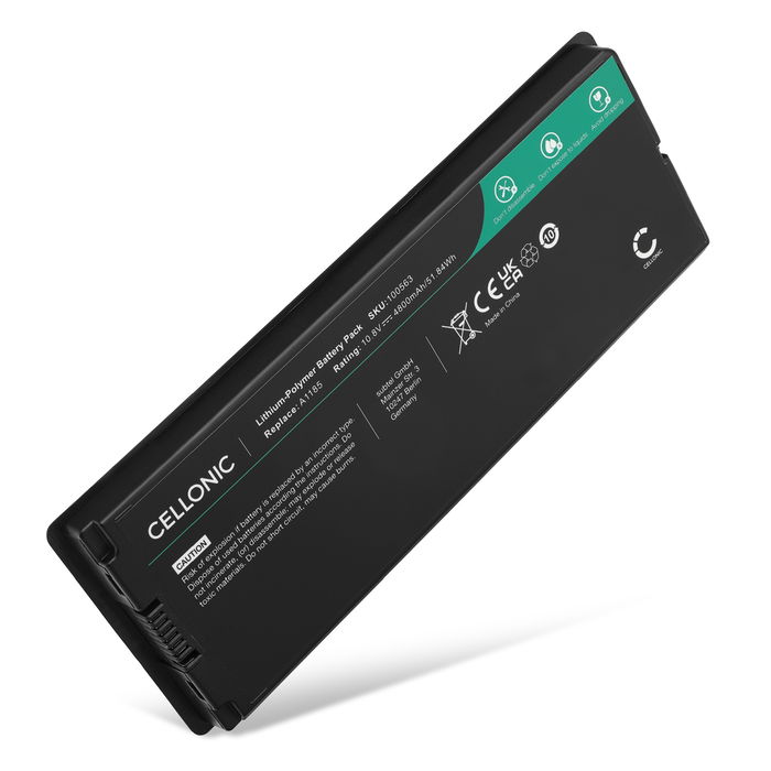 Apple A1185 Akku 4800mAh Ersatzakku Batterie von subtel