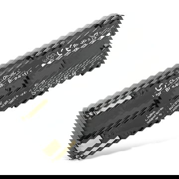 Batteria per Canon PowerShot G10, G2000, PowerShot G10, GL2, EOS 300v, E1 E2 E30, ES8400v BP-608 BP-608A BP-617 (800mAh, 7.4V) marca CELLONIC