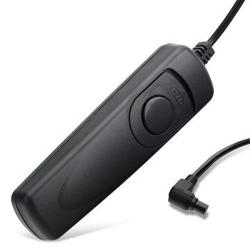 Kabelauslöser für Canon EOS 6D Mark II, 60D, 5D Mark II, Kabel Auslöser Kamerafernbedienung von CELLONIC