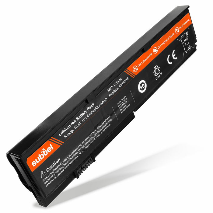 Lenovo ThinkPad X200s Akku 4400mAh Ersatzakku Batterie von subtel