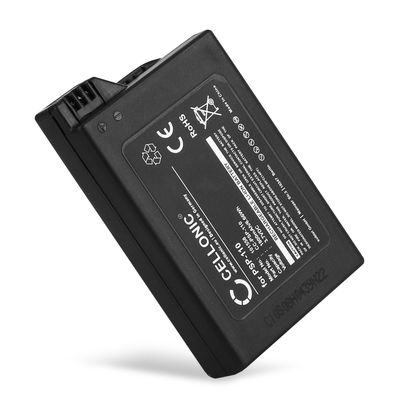 Batterie pour Sony PSP 1 (PSP-1000, 1001, 1002, 1003, 1004, 1005, 1006, 1007, 1008, 1010) PSP Fat 1800mAh de CELLONIC