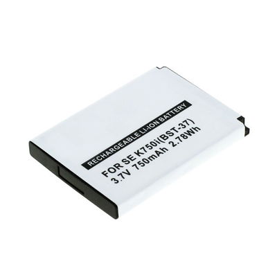 Batterie BST-37 750mAh pour téléphone portable Sony Ericsson W810i / W800i / W550i