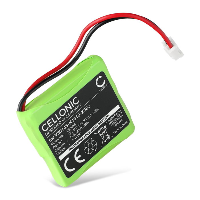 Siemens Gigaset E450 Akku 500mAh Ersatzakku Batterie von CELLONIC