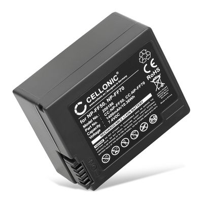 Batteria per Sony DCR-HC1000 DCR-IP1 DCR-IP210 -IP220 DCR-IP45 DCR-IP5 -IP55 DCR-IP7 DCR-PC106 -PC107 1400mAh da CELLONIC