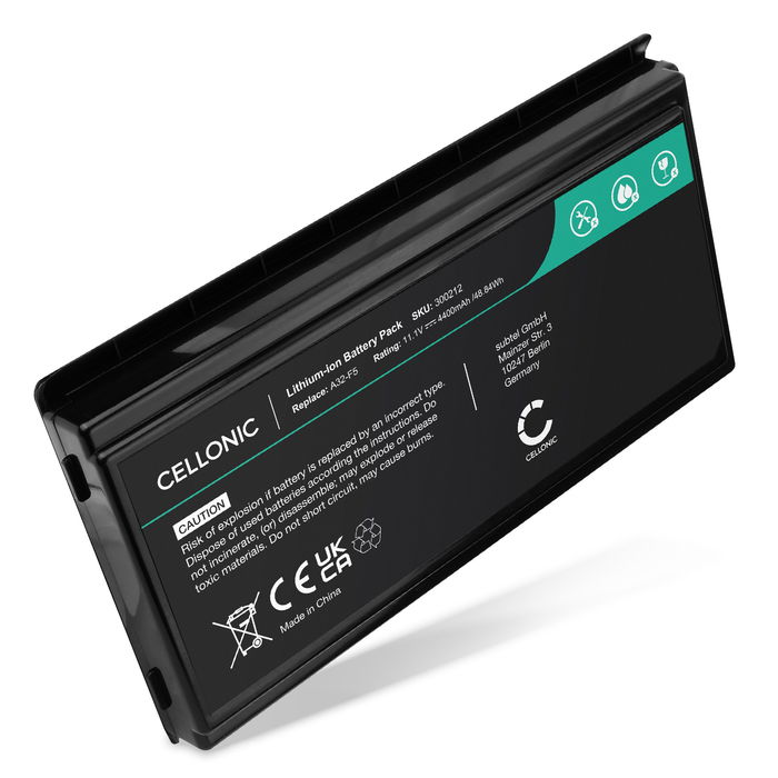 ASUS F5 series Akku 4400mAh Ersatzakku Batterie von subtel