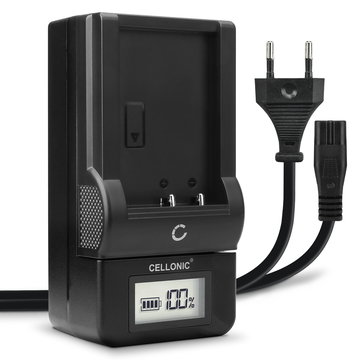 Chargeur de batterie AA-V80 pour appareils photo JVC BN-V812U / BN-V814U (GR-DVM801 / GR-DVM1 / GR-DVL9000) de CELLONIC
