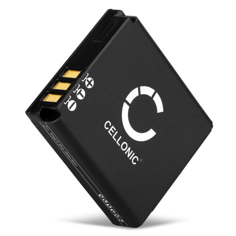 Batteria per Ricoh GR Digital III, II, Digital; Caplio GX100 DB-60 DB-65 (1100mAh, 3.7V) di CELLONIC