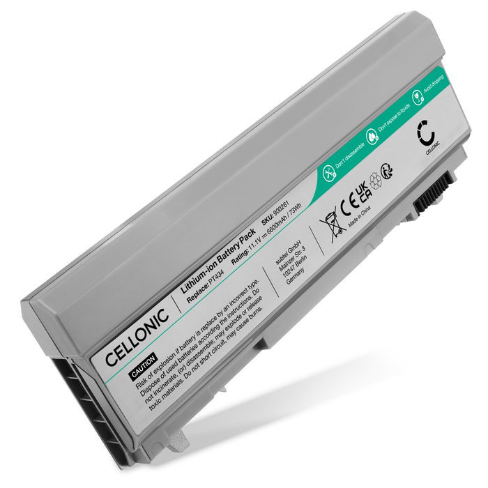 Dell PT434 Akku 6600mAh Ersatzakku Batterie von subtel