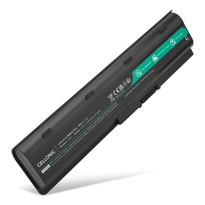 HP 584037-001 Batterie 10.8V - 11.1V 4400mAh de Cellonic