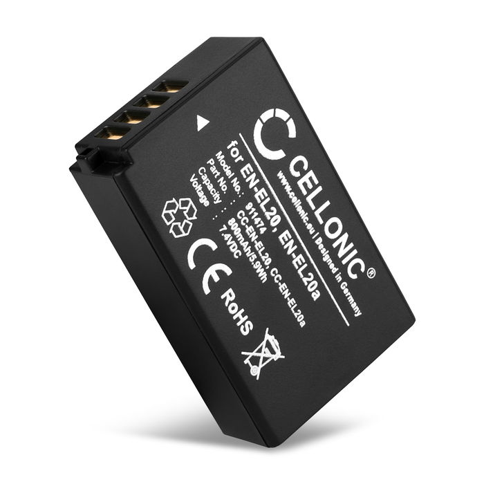 Nikon 1 J3 Batterie 800mAh de CELLONIC