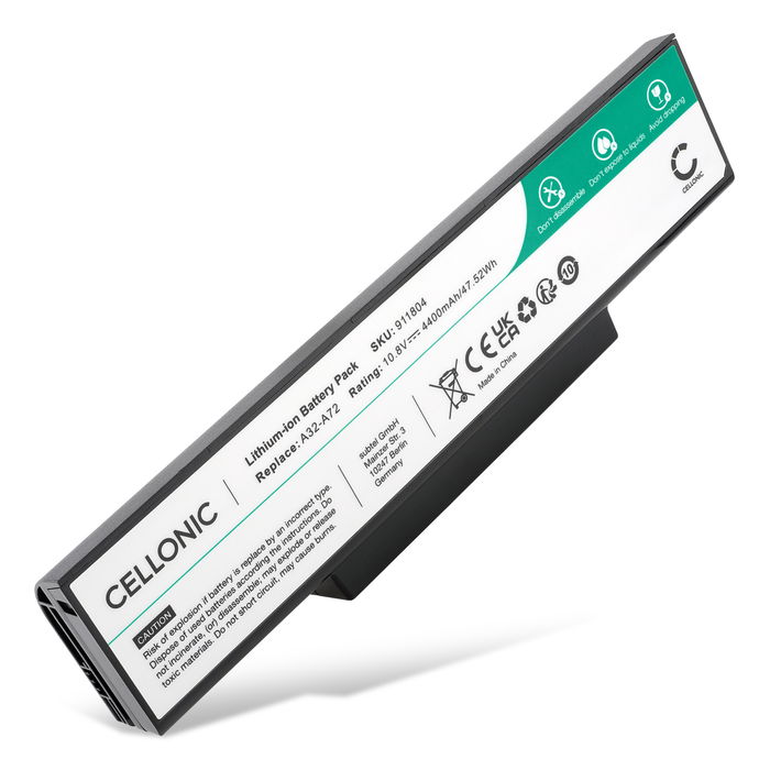 ASUS X73B Akku 4400mAh Ersatzakku Batterie von subtel