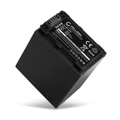 Batteria NP-FV90 per fotocamera Sony FDR-AX33, HDR-CX625, FDR-AX100, FDR-AX700, PXW-X70, HDR-PJ810 Affidabile ricambio da 2200mAh, marca CELLONIC