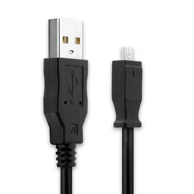 U-8 8 Pin Kamera USB Kabel für Kodak Easyshare Z612 Z650 Z710 Z740 Z981 Z1012 IS Z8612 IS ZD710 ZX1 C713 C813 V10003 P880 P850 M753 M863 Video-/ Fotokameras - U-8 Datenkabel 2.0, PVC Ladekabel