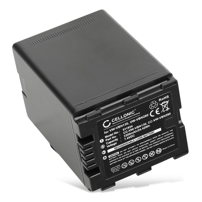 Panasonic HC-X920 / X920M Batteria da 3300mAh marcata subtel