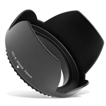 Ø 72mm Camera Lens Hood for Ø 72mm - Plastic Bayonet Flower / Tulip / Petal Lens Shade from CELLONIC