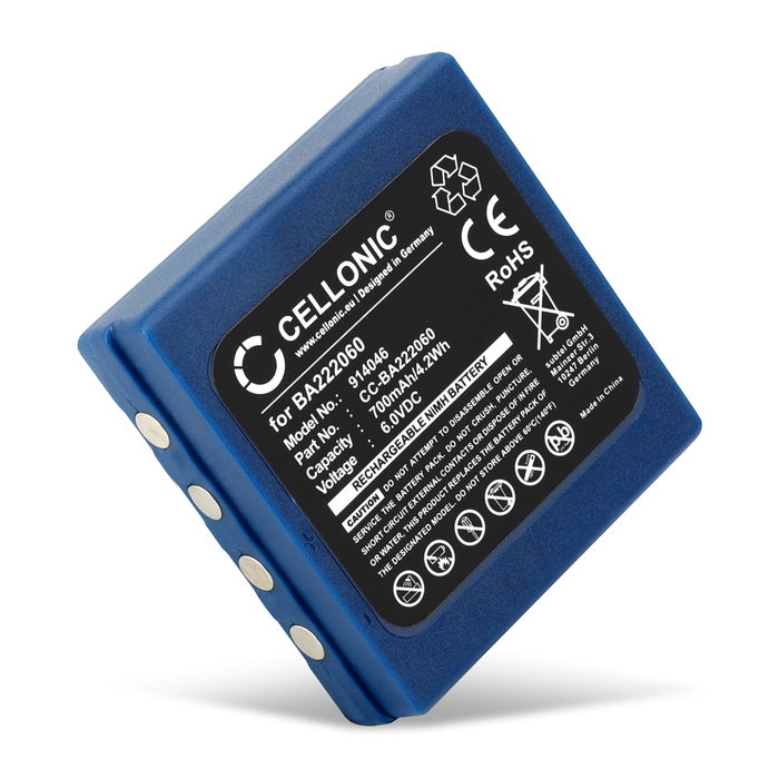 Batteria HBC Radiomatic BA222060, marcata subtel, 700mAh