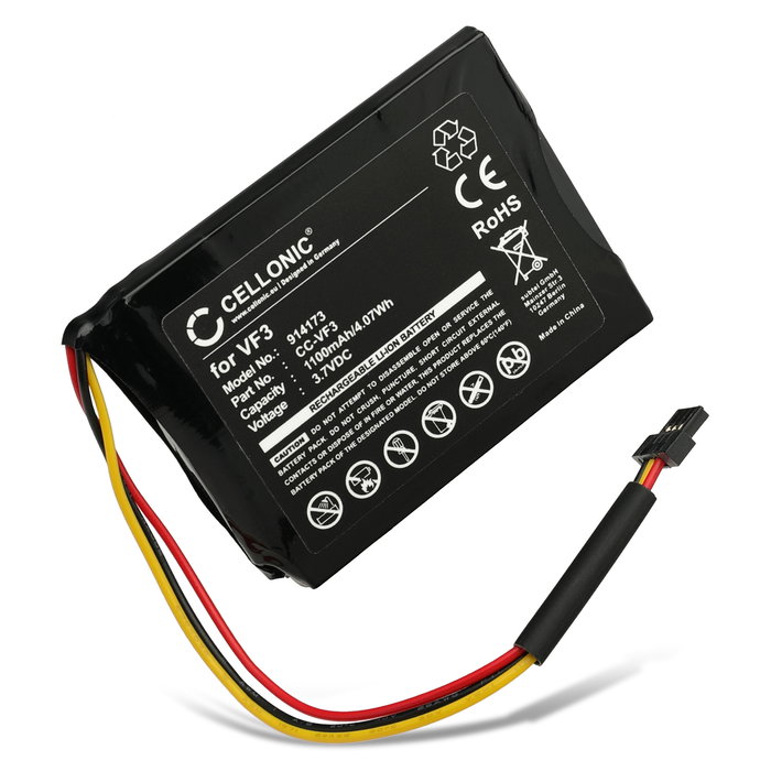 TomTom GO XL 310 Batterie 1100mAh de subtel