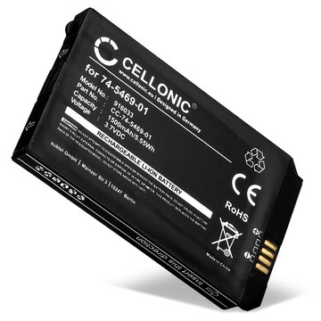 CELLONIC Batteria 74-5469-01,U8ZBAE12 compatibile con Cisco 7925G, 7926G, 7026G, 74-5468-01, CP-7925G-A-K9, CP-7925G-EX-K9, CP-BATT-7925G-STD 1500mAh Ricambi per telefono cordless