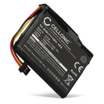 Batteria per TomTom Via 1605, Start 60, Start 60 M, Start 60 EU, 4EN62, VF6D, AHA11111003 1020mAh , marca CELLONIC