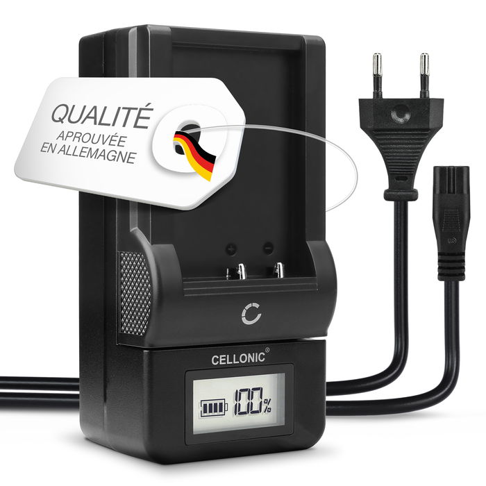 Panasonic HC-VXF990 Chargeur - Câble de charge et adaptateur secteur de CELLONIC