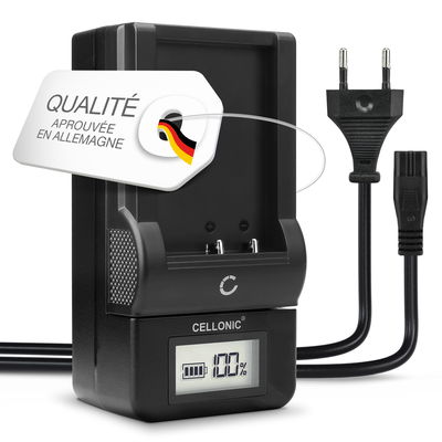 Chargeur VW-VBT190 -VBT380 -VBK180 de batterie VW-BC10 pour appareils photo Panasonic HC-V777 V800 V770 V760 V750 V380 V270 V180 V10 HC-VXF990 HC-VX980 de CELLONIC