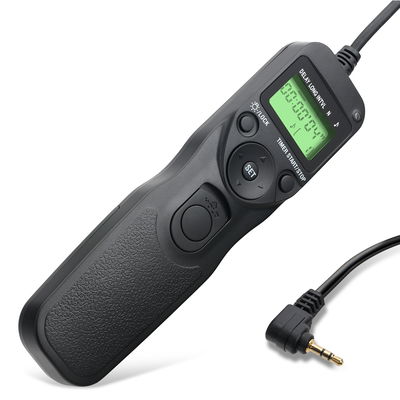 Shutter Release Cable with Timer for Canon EOS R6 2000D 80D 800D 200D 700D 70D 600D 60D 1100D RS-60E3 CS-205 TC-60E3 Intervalometer Camera Remote Control from subtel