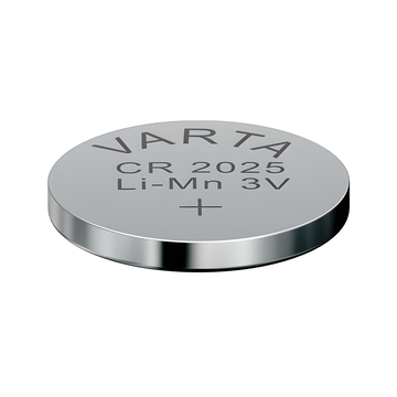 Varta CR2025 Knopfzelle für Fernbedienungen, Autoschlüssel & mehr – x1