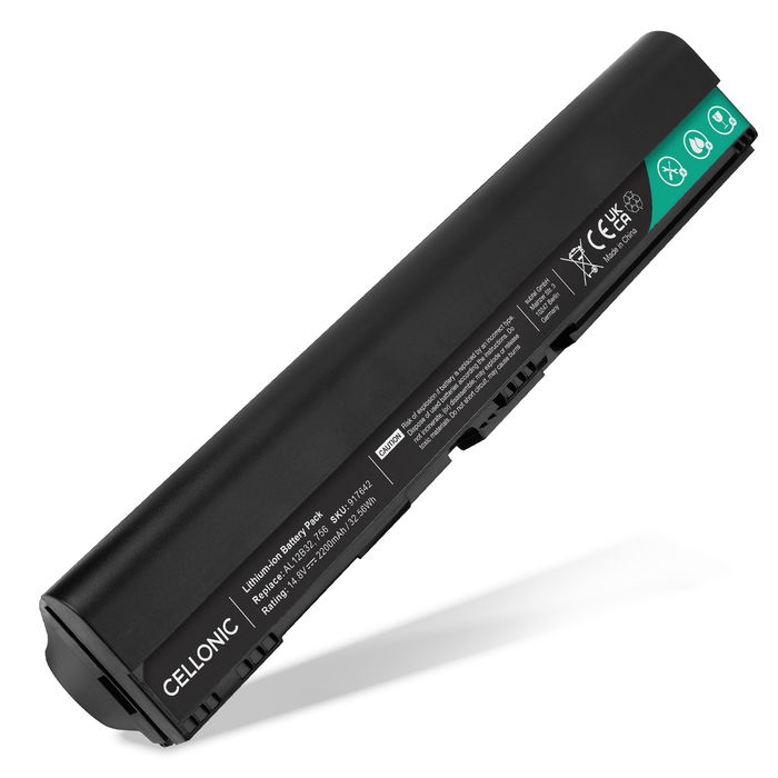 Acer Aspire One 725 Akku 2200mAh Ersatzakku Batterie von subtel