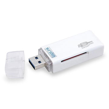 Lecteur de carte USB 3.0 pour cartes mémoire SD SDHC SDXC MicroSD MicroSDHC MicroSDXC