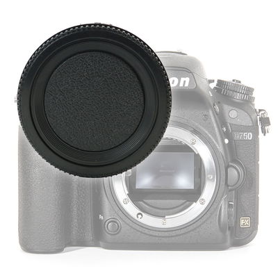 Bouchon de boîtier pour appareil photo Nikon D750 D3200 D3500 D5300 D5100 D810 D850 D7100 (BF-1B) et monture Nikkor F Mount - AF-S AF-P AI - système baïonnette