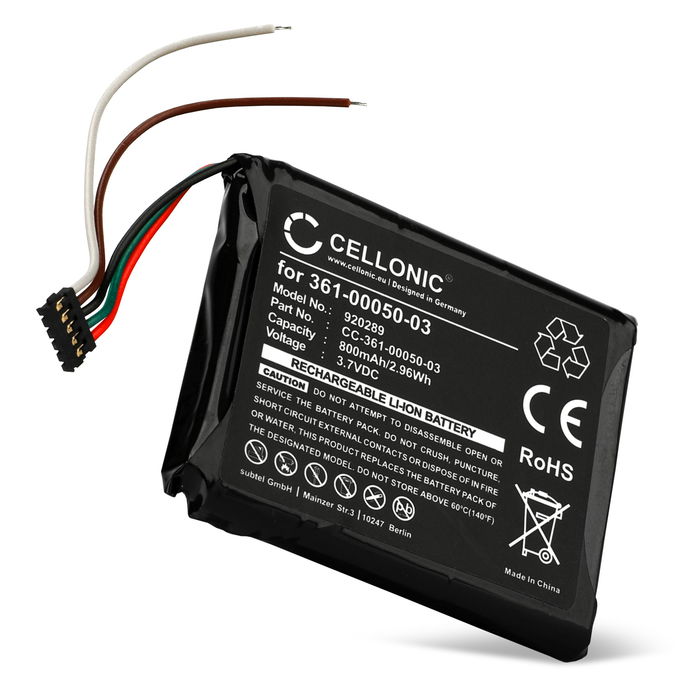 Garmin 361-00050-10 Batterie 800mAh de CELLONIC