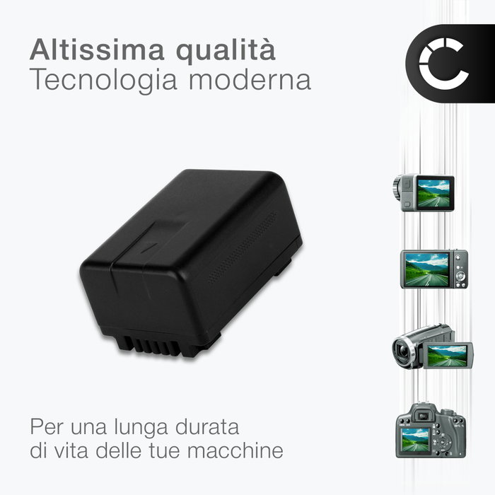 Batterie Panasonic HC-VXF990|Videocamera Batteria per Panasonic HC -VXF990|Italia