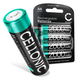 4x Akku 2600mAh