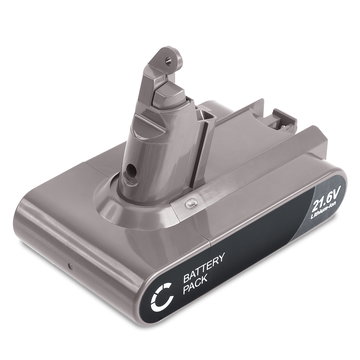 Akku für Dyson V6, DC74, DC72, DC62, DC61, DC58, SV05, SV06, SV07, SV09, Digital Slim V6, V6 Motorhead Pro Exclusive, DC62 Animal / Animalpro (Dyson 967810-21) Type B - Batterie mit Schraube (21.6V, 2000mAh) von CELLONIC
