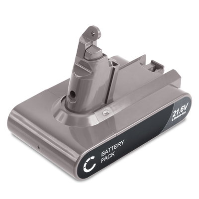 Akku für Dyson V6, DC74, DC72, DC62, DC61, DC58, SV05, SV06, SV07, SV09, Digital Slim V6, V6 Motorhead Pro Exclusive, DC62 Animal / Animalpro (Dyson 967810-21) Type B - Batterie mit Schraube (21.6V, 2000mAh) von CELLONIC
