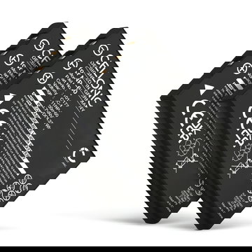 2x Batterie pour Toshiba Camileo P10, P20, H20, S10, H30, P30, H10, HD, Pro 1180mAh de CELLONIC