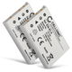 2x Batteria 1180mAh