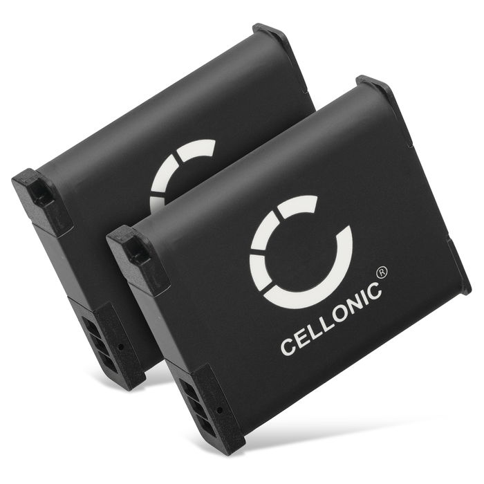2x Panasonic Lumix DMC-TZ41 Akku 1050mAh Ersatzakku Batterie von CELLONIC