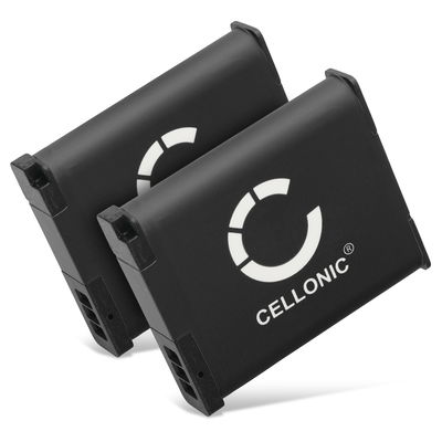 2x Batterie 1050mAh pour appareil photo Panasonic Lumix DMC-TZ40, Lumix TZ61, Lumix FT5 - Remplacement modèle PABCM13-1,DMW-BCM13