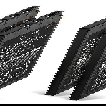 2x Batterie Olympus OM-D E-M10 Mark II, III, IV, Pen E-P3, E-PL6, E-PL7, E-PL8, Stylus 1 CELLONIC