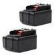 2x 3000mAh 14.4V