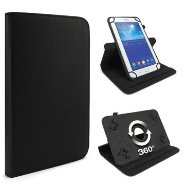 Etui Smart Case pour tablette 10" Tablets - Cuir synthétique, noir Housse Pochette