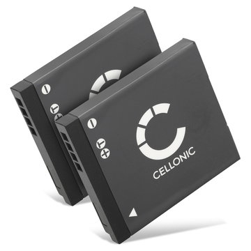 2x Batterie 700mAh pour appareil photo Panasonic Lumix, DMC-SZ1, Lumix DMC-TS25, Lumix DMC-SZ7 - Remplacement modèle DMW-BCK7 NCA-YN101H