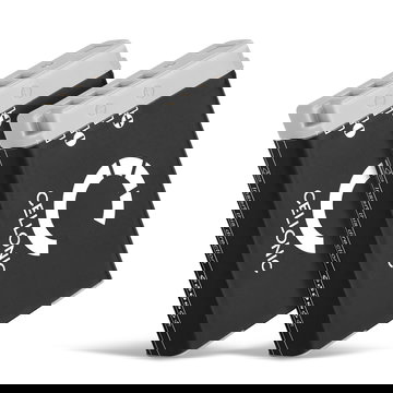 2x Batterie pour Canon PowerShot G7 X Mark II G1x Mark III G5 X G9 X Mark II PowerShot SX740 HS NB-13L (1010mAh, 3.6V) de CELLONIC