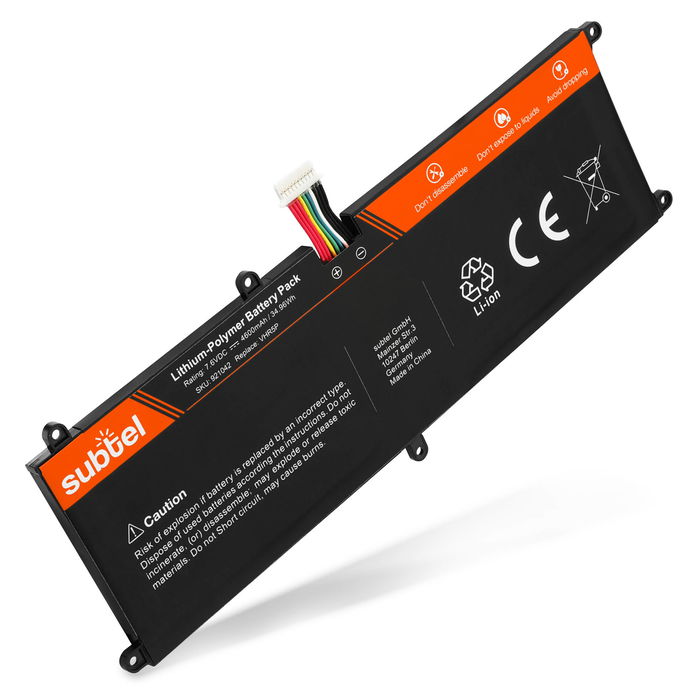 Dell Latitude 5175 Akku 4600mAh Ersatzakku Batterie von subtel