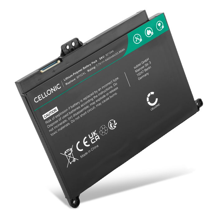 HP BP02XL Akku 4400mAh Ersatzakku Batterie von subtel