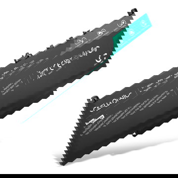 Batterie pour Kompatibel mit Dell Latitude 12 E7270 Latitude 12 E7470 Latitude 14 E7470 Latitude E7270 7.4V 7200mAh de CELLONIC