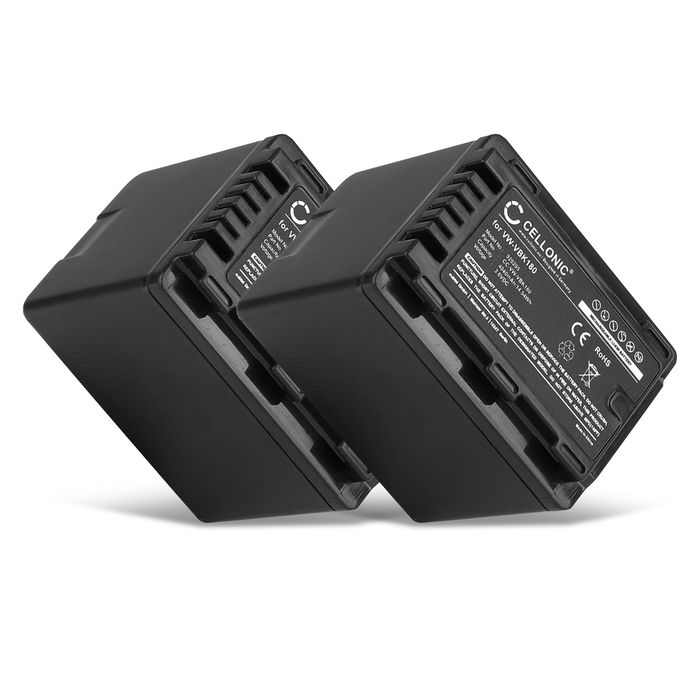 2x Akku Panasonic HC-V180 - 4040mAh